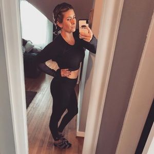 Gymshark seamless leggings in charcoal grey